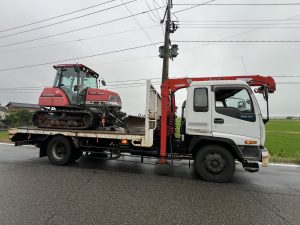 業者様より、ヤンマートラクター CT551 を買取させていただきました。誠にありがとうございます。の写真